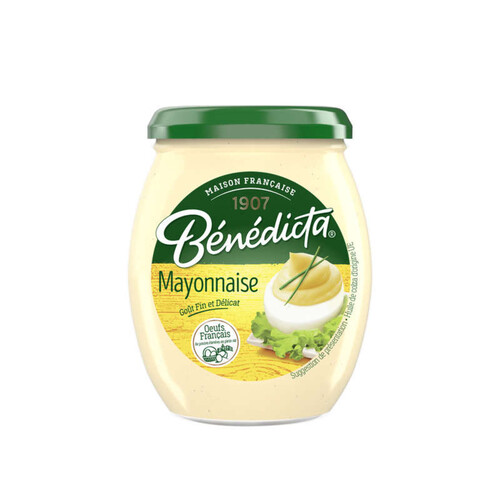 Bénédicta Mayonnaise bocal 255g