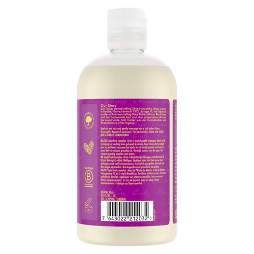 Shea Moisture shampoing superfruit 10 en 1 multi bénéfices 384ml