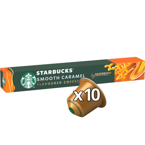 Starbucks by Nespresso caramel x10 capsules 51g