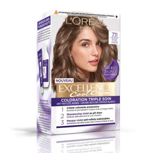 L’Oréal Excellence cool Crème 7.11 Blond ultra Cendré