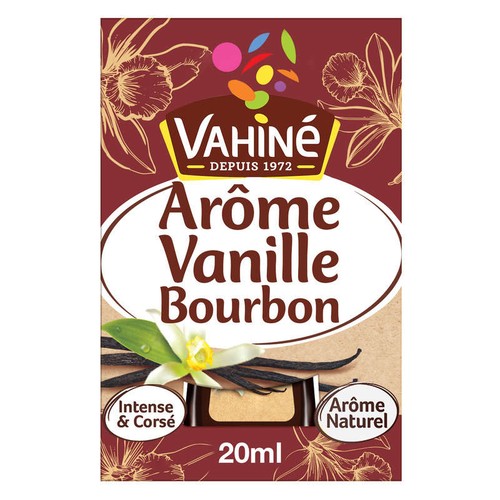 Vahiné Arôme Vanille Bourbon liquide 20ml