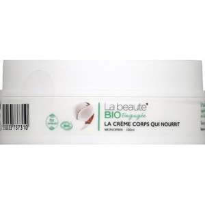 Monoprix La Beauté Bio Engagée La Crème Corps Qui Nourrit 100ml