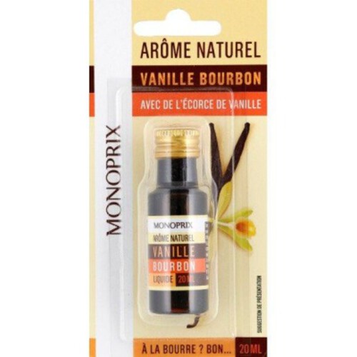 Monoprix Arôme Naturel De Vanille Bourbon 20Ml