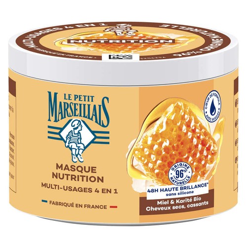 Le Petit Marseillais Masque soin capillaire nutrition multi usage 4en1 370ml