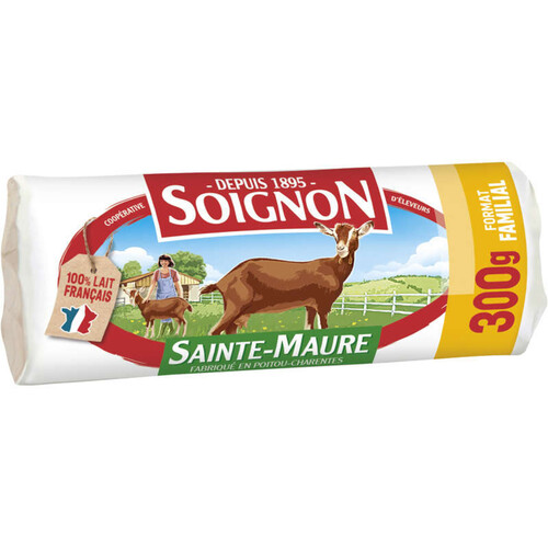 Soignon Sainte Maure Format familial 300g