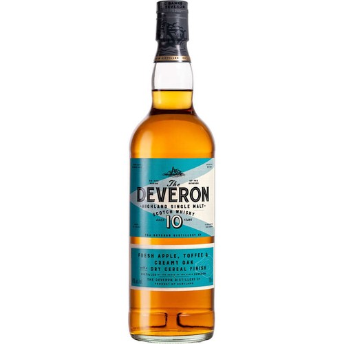 Whisky single malt The Deveron 10 ans d'âge 40° - 70cl