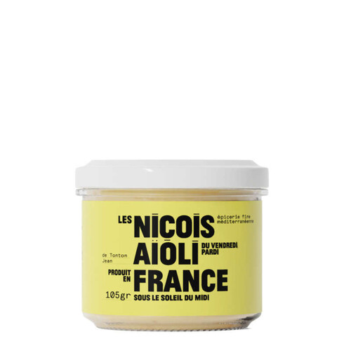 Les Niçois Aïoli de Tonton Jean 105g