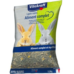 Vitakraft Aliment Complet Pour Lapins Nains 850g