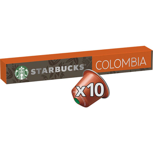 Starbucks Nespresso Origin Colombia, Intensity 7 X10