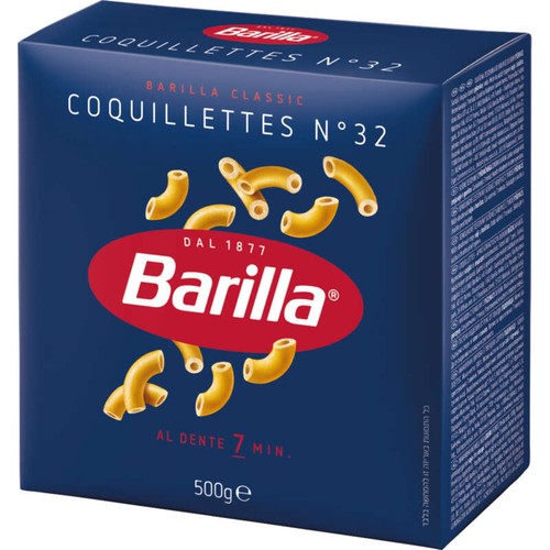 Barilla Pâtes coquillettes 500g