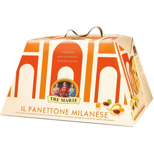 Tre Marie panettone milanaise 750g