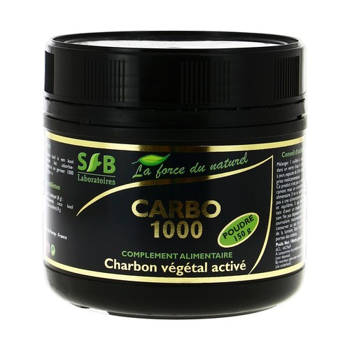 [Par Naturalia] SFB Laboratoires Carbo 1000 Charbon végétal Activé Poudre 150g