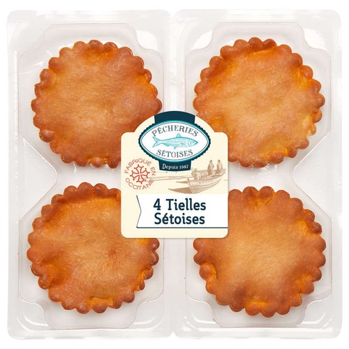 Pêcheries Sétoises Tielles de Sétoises 4x110g