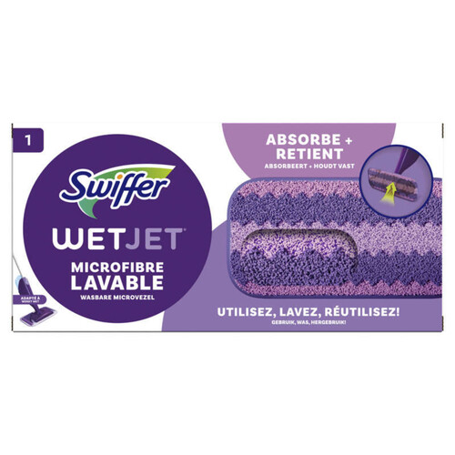 Swiffer WetJet Lingettes Lavables en Microfibre *1