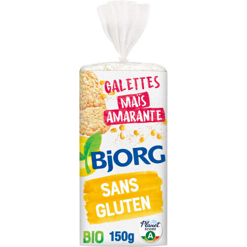 Bjorg Galette mais amarante bio 150g