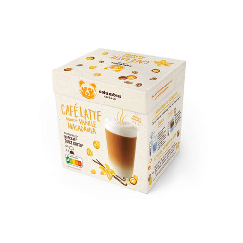 Columbus Café Latte Vanille Macadamia x12