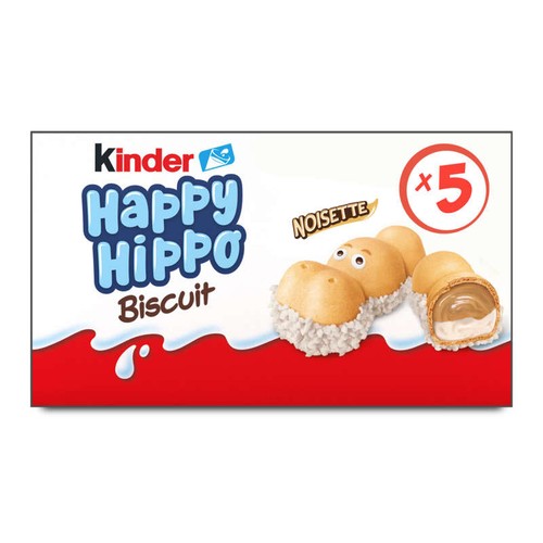 Kinder Happy Hippo Noisette 5 pièces 103,5g
