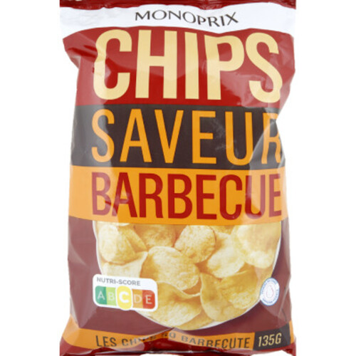 Monoprix Chips Saveur Barbecue 135g