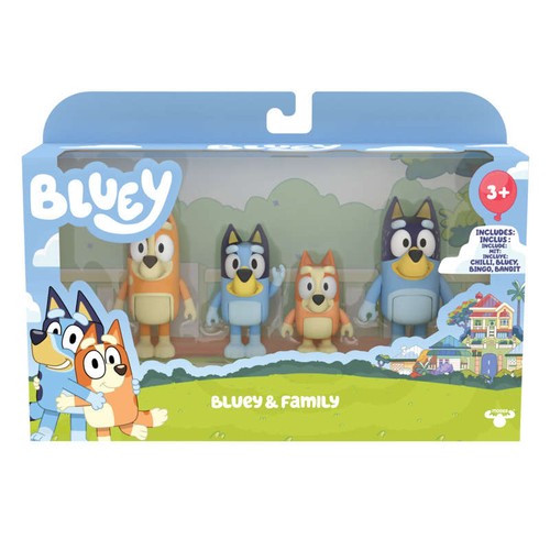 La Famille de Bluey au complet