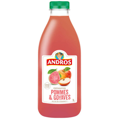 Andros Jus Pomme Goyave 1L