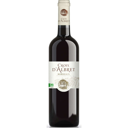 Croix D'Albret Aop Bordeaux. Rouge. Vin Biologique. 75Cl