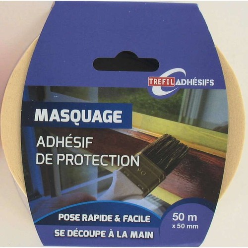 Soudex Ruban Adhésif De Protection Spécial Masquage 50Mmx50Mm