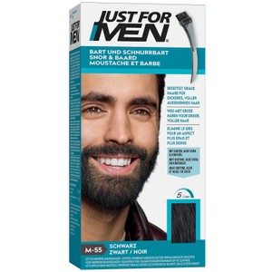 Just For men Gel colorant Barbe Real Black