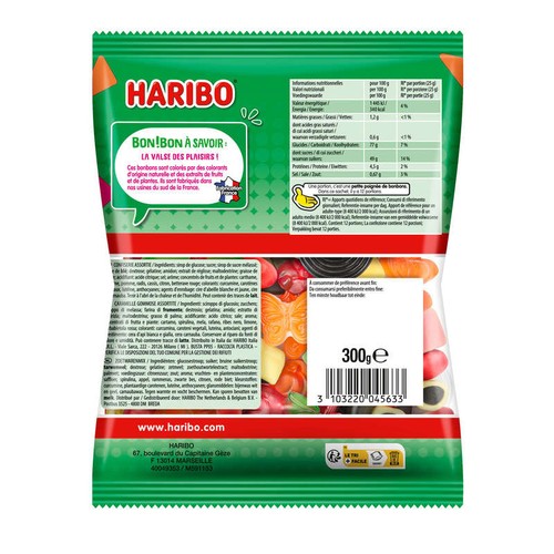 Haribo Bonbons Assortis Polka 300g