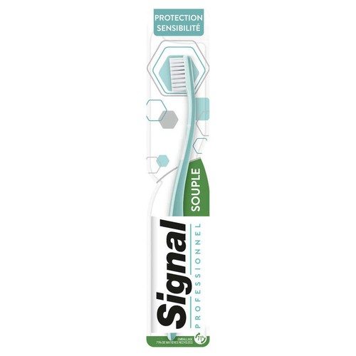 Signal brosse à dents protection sensibilité souple x1