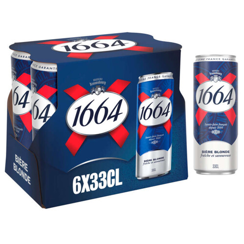 1664 Bière Blonde 6x33cl