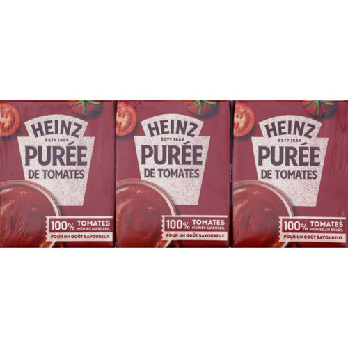 Heinz Purée de Tomates 3 x210g