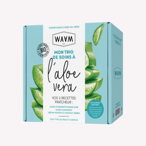 Waam Coffret Mon Trio De Soins à l'Aloe Vera