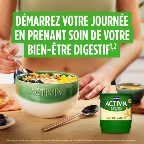 Activia Yaourt Vanille Bifidus 12x125g