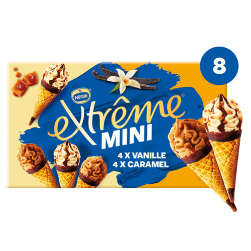 Nestlé Extrême 8 Mini Caramel beurre salé 312g