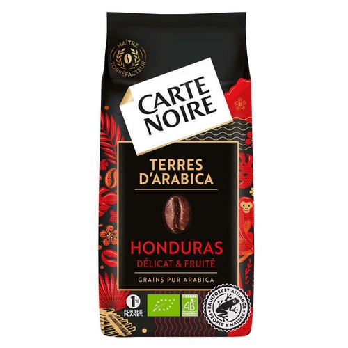 Carte Noire Café Noir En Grain Honduras Bio 500g
