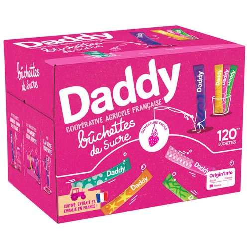 Daddy Disctributrice Buchettes 480g
