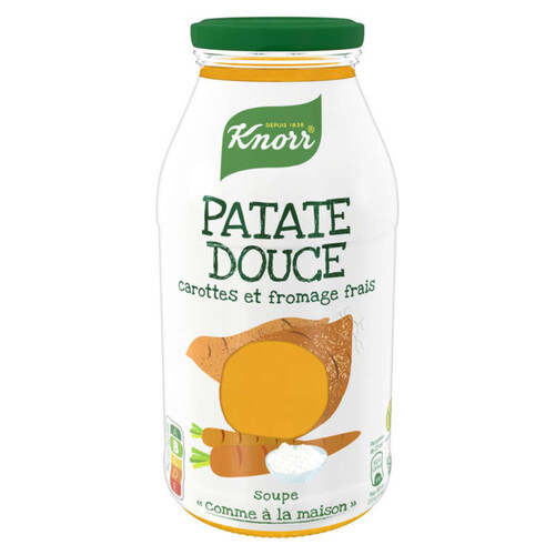 Knorr Soupe De Patate Douce, Carottes Et Fromage Frais 450ml