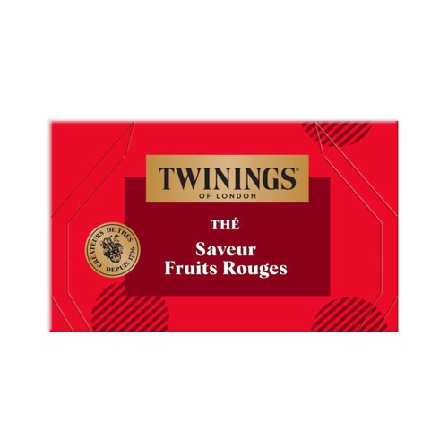 Twinings Thé noir Fruits Rouges x20