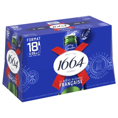 1664 Bière Blonde 18x25cl