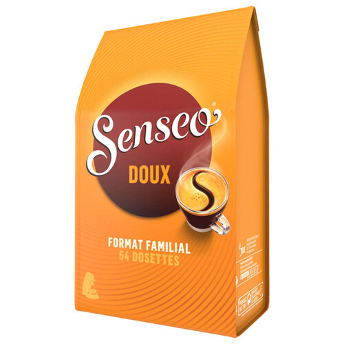 Senseo Café Doux x54 dosettes, 375g