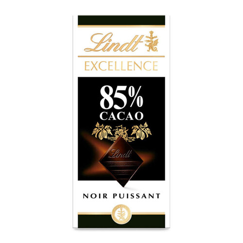 Lindt Excellence tablette chocolat noir 85% 100 g