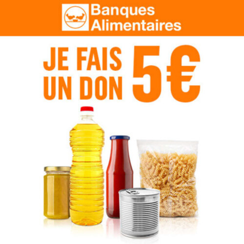 Panier Banque Alimentaire 5€