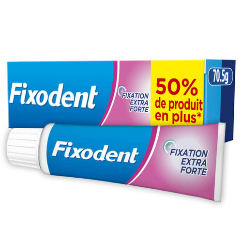 Fixodent Crème Fixative Bouclier Antibactérien 70.5G