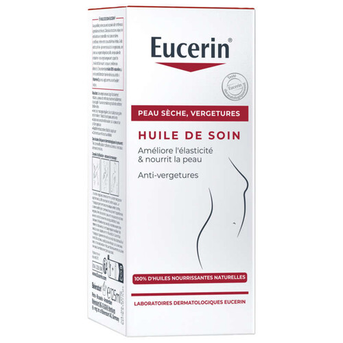 Eucerin Caring Oil Huile de Soin aux Huiles 100% Naturelles 125ml