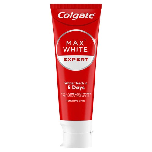 Dentifrice Colgate Max White Expert Protection Sensibilité 75 ml