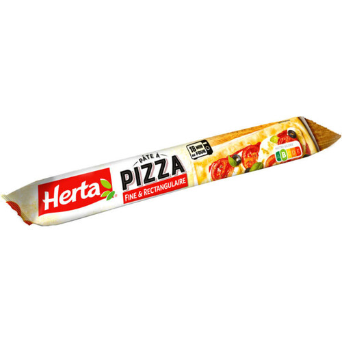Herta pâte à pizza fine et rectangulaire 390g