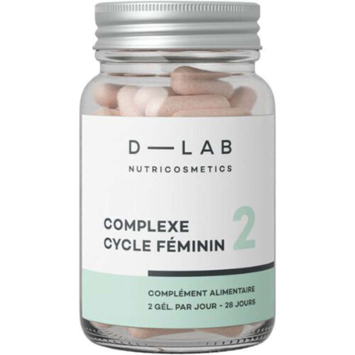 [Para] D-LAB NUTRICOSMETICS - Complexe Cycle Féminin 120g - Bien vivre son cycle menstruel Complément alimentaire