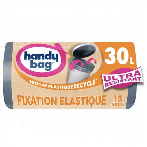 Handy Bag Sacs Poubelle Ultra résistant 30L
