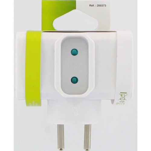 Trefilaction Multiprise Triplite En T 2X16A Et 1X6A