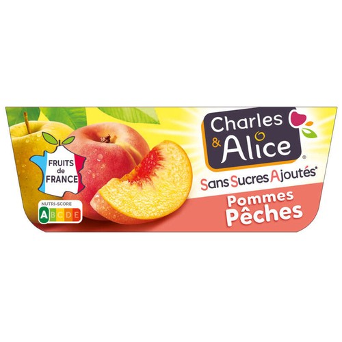 Charles & Alice Pomme pêche 400g
